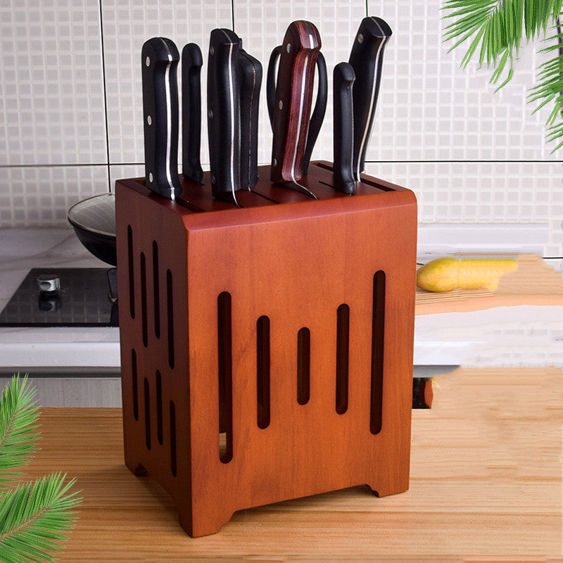 Household Kitchen Knife Holder Kitchen Wall-mounted Ventilated Knife Holder